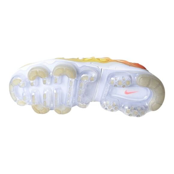 NIKE Air VaporMax Plus "Opti Yellow Laser Crimson' Running Shoes Size 7.5 - Picture 8 of 9